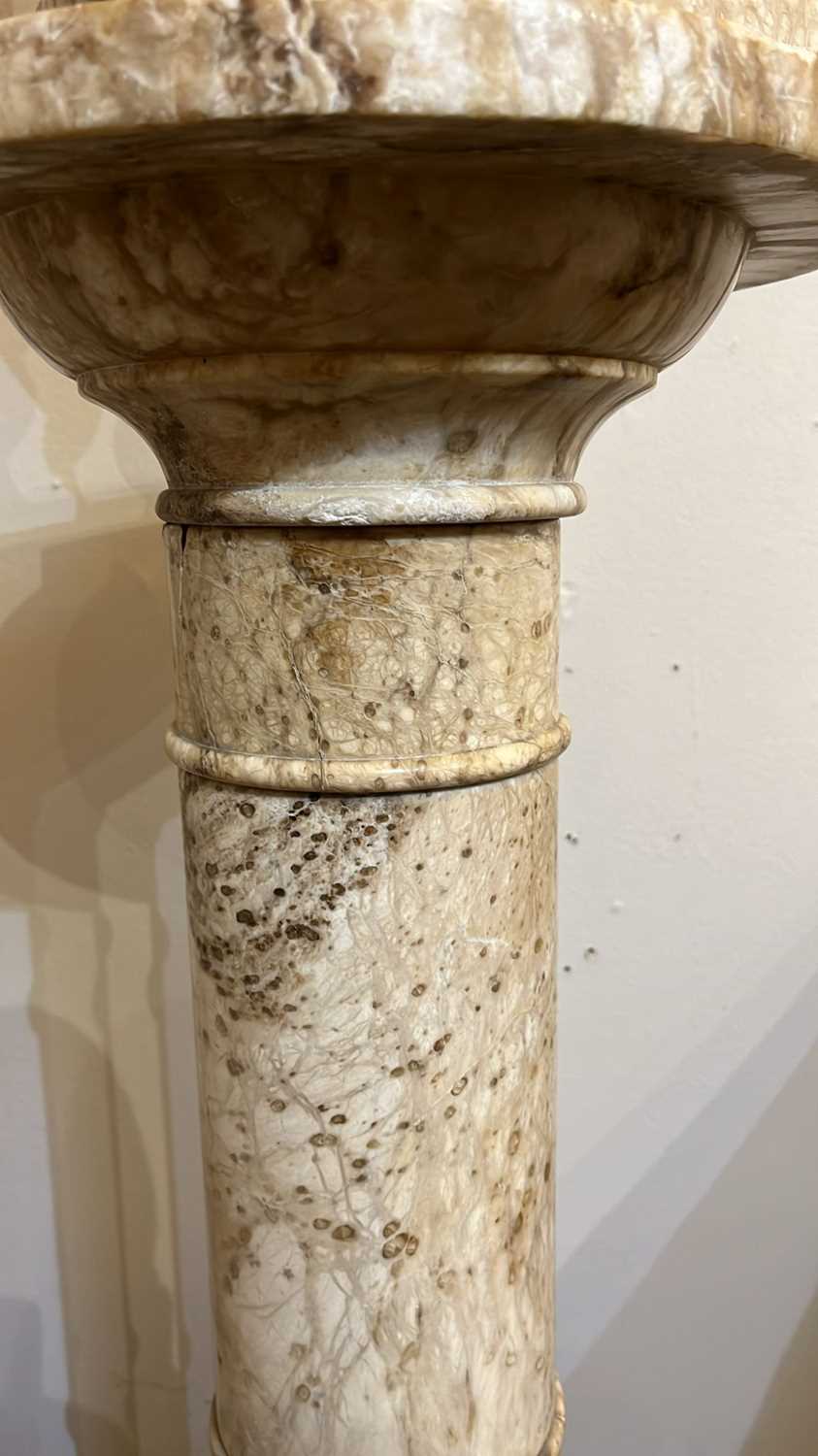 A marble vase and plinth, - Image 23 of 28