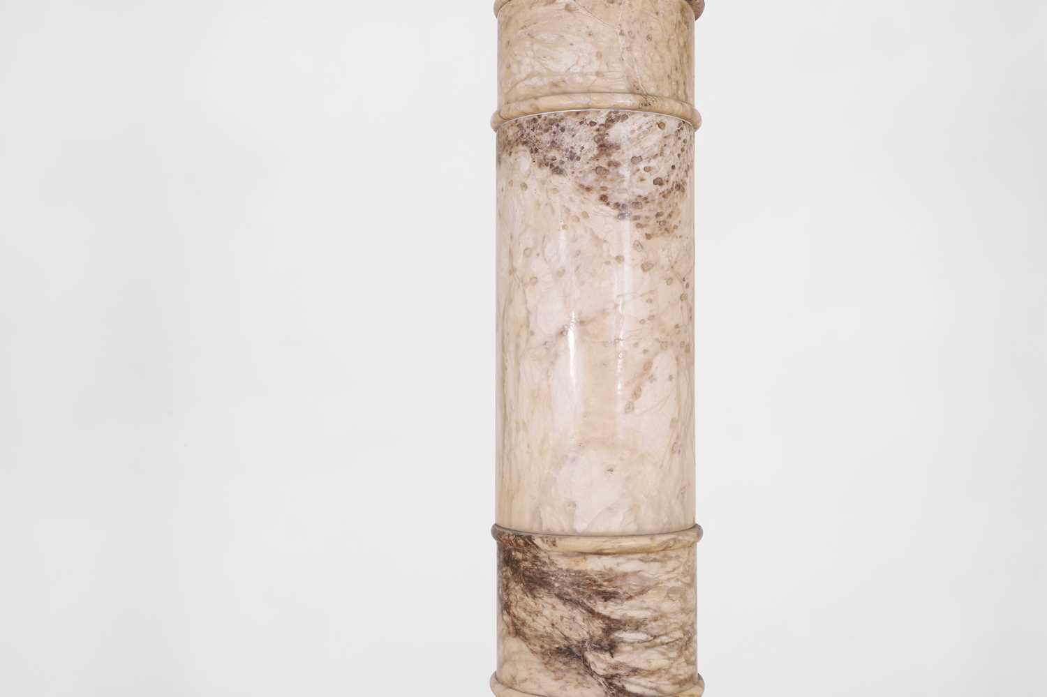 A marble vase and plinth, - Image 3 of 28