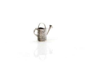A German novelty silver watering can
