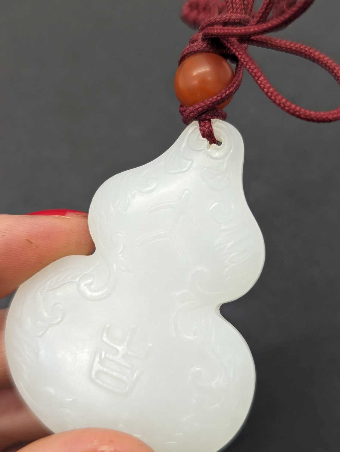 A group of three Chinese jade carvings, - Image 19 of 39