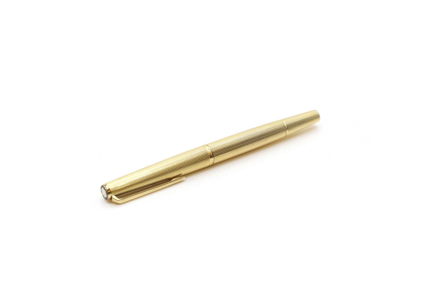 A Mont Blanc gold plated fountain pen, - Image 3 of 3