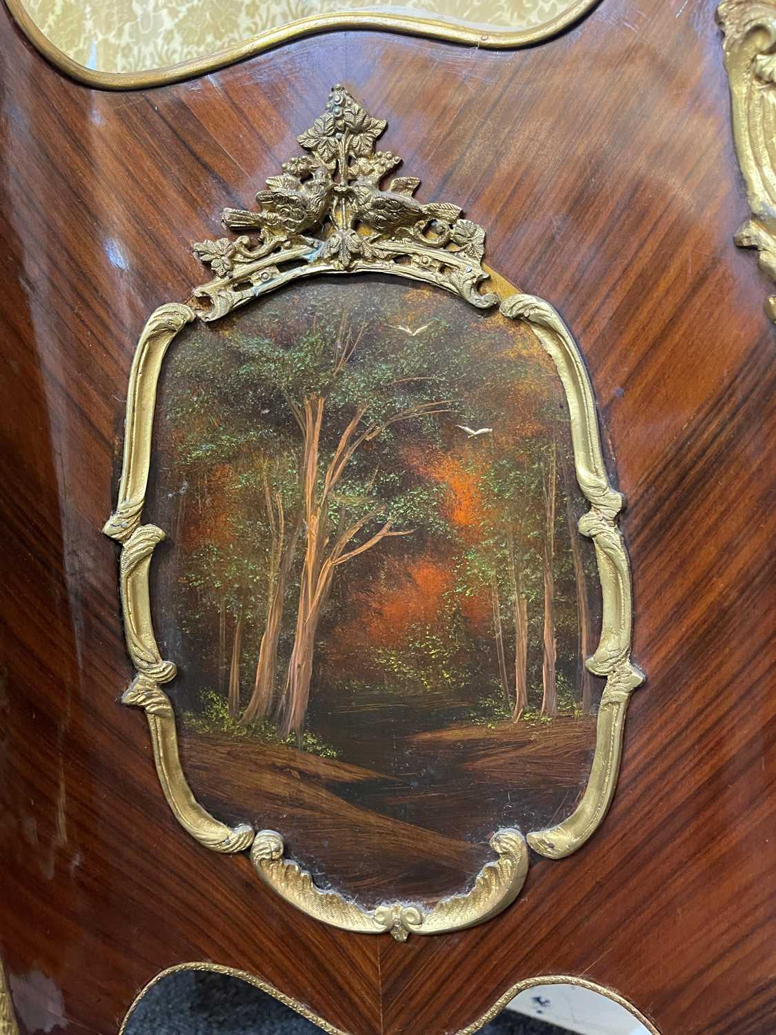 A Louis XV-style kingwood vitrine - Image 19 of 21