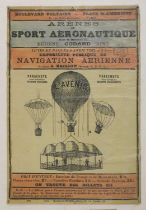 A balloonists' poster,