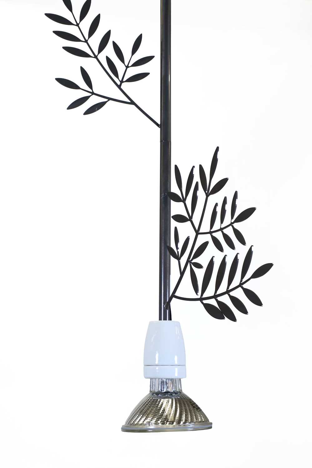 An Italian 'Flora e Fauna' pendant light, - Image 2 of 3