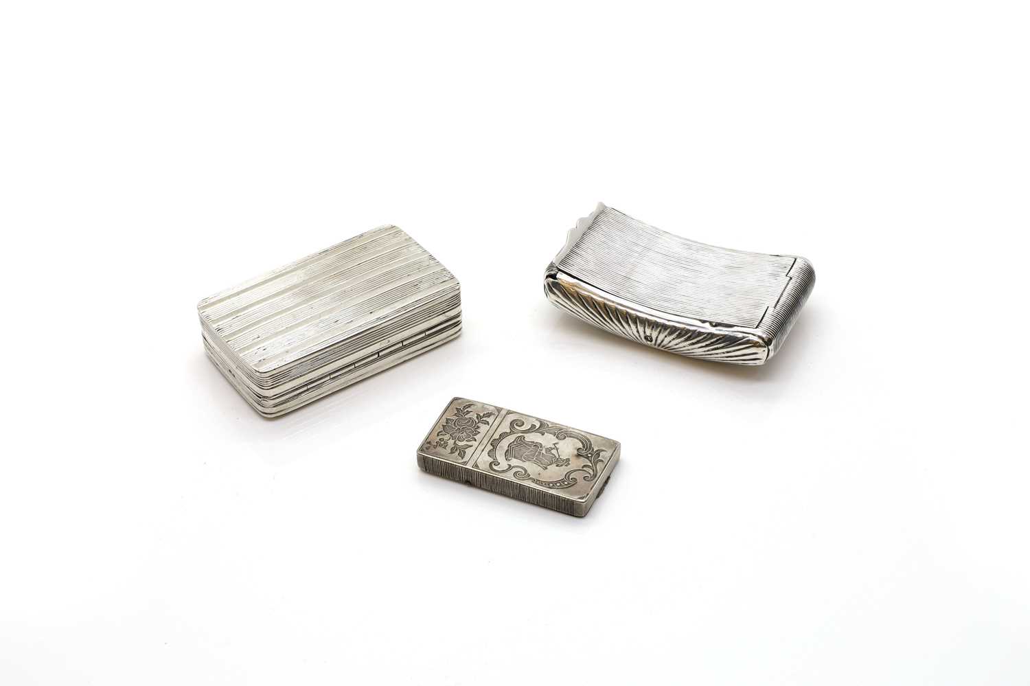 A Portuguese silver snuff box - Image 2 of 2