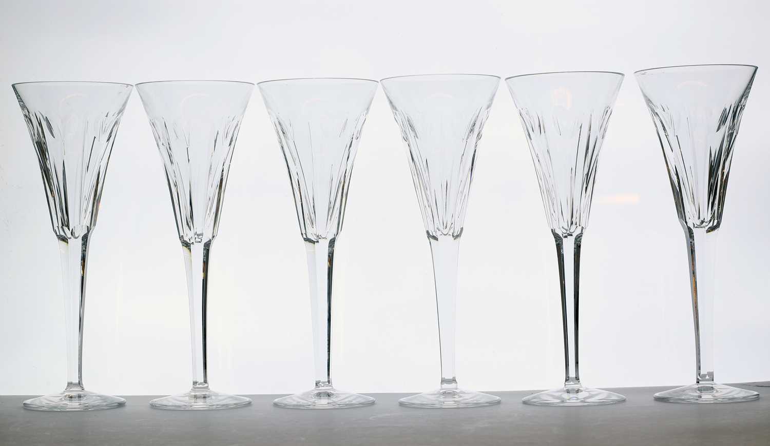 A set of twelve Waterford 'Millennium' collection champagne flutes - Image 3 of 8