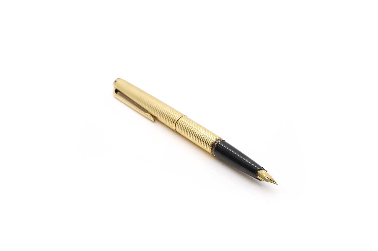 A Mont Blanc gold plated fountain pen, - Image 2 of 3