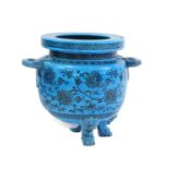A Minton 'Persian Ware' pottery jardiniere