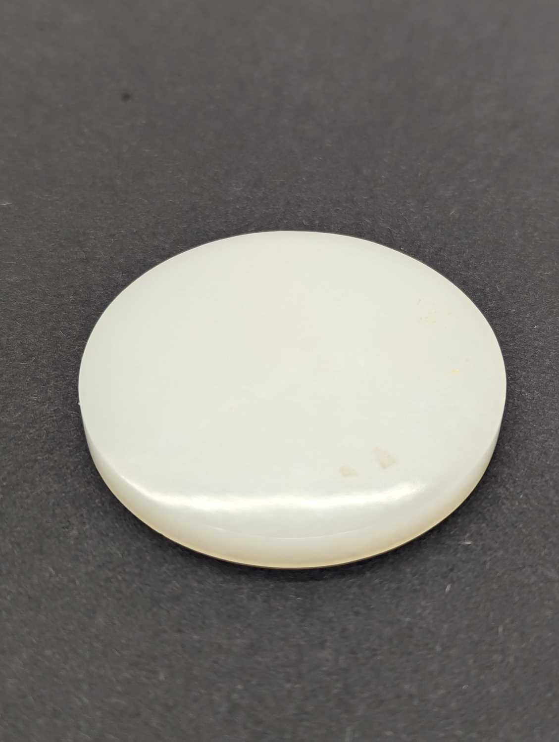 A group of three Chinese jade bi disc, - Image 7 of 29