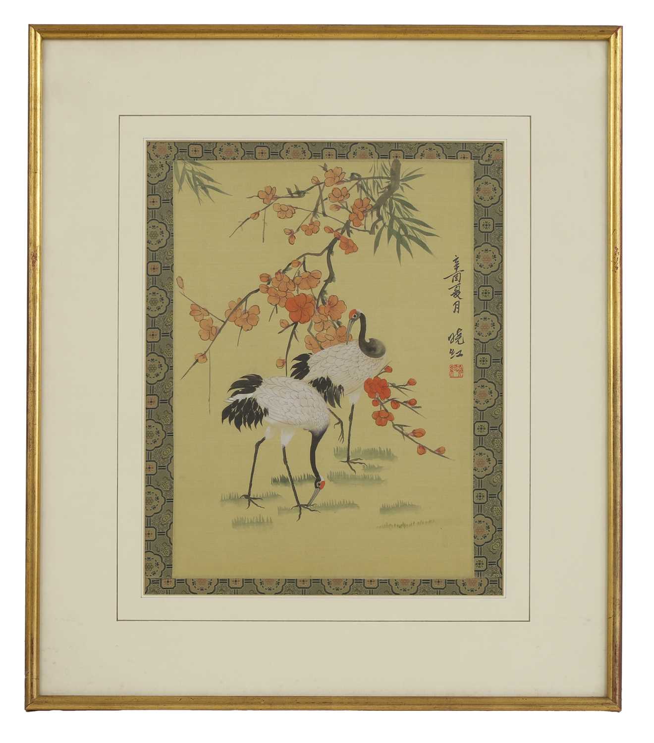 A group of six Chinese watercolour paintings,