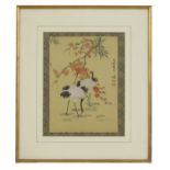A group of six Chinese watercolour paintings,