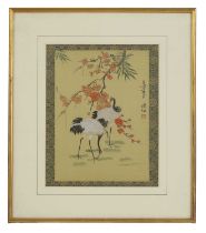 A group of six Chinese watercolour paintings,