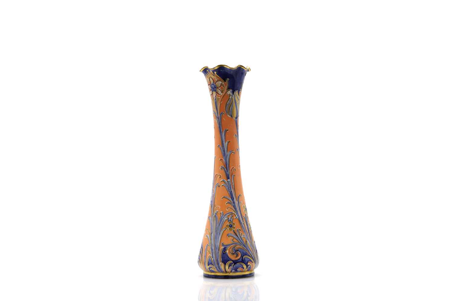 A James Macintyre & Co Florian ware 'Alhambra' vase