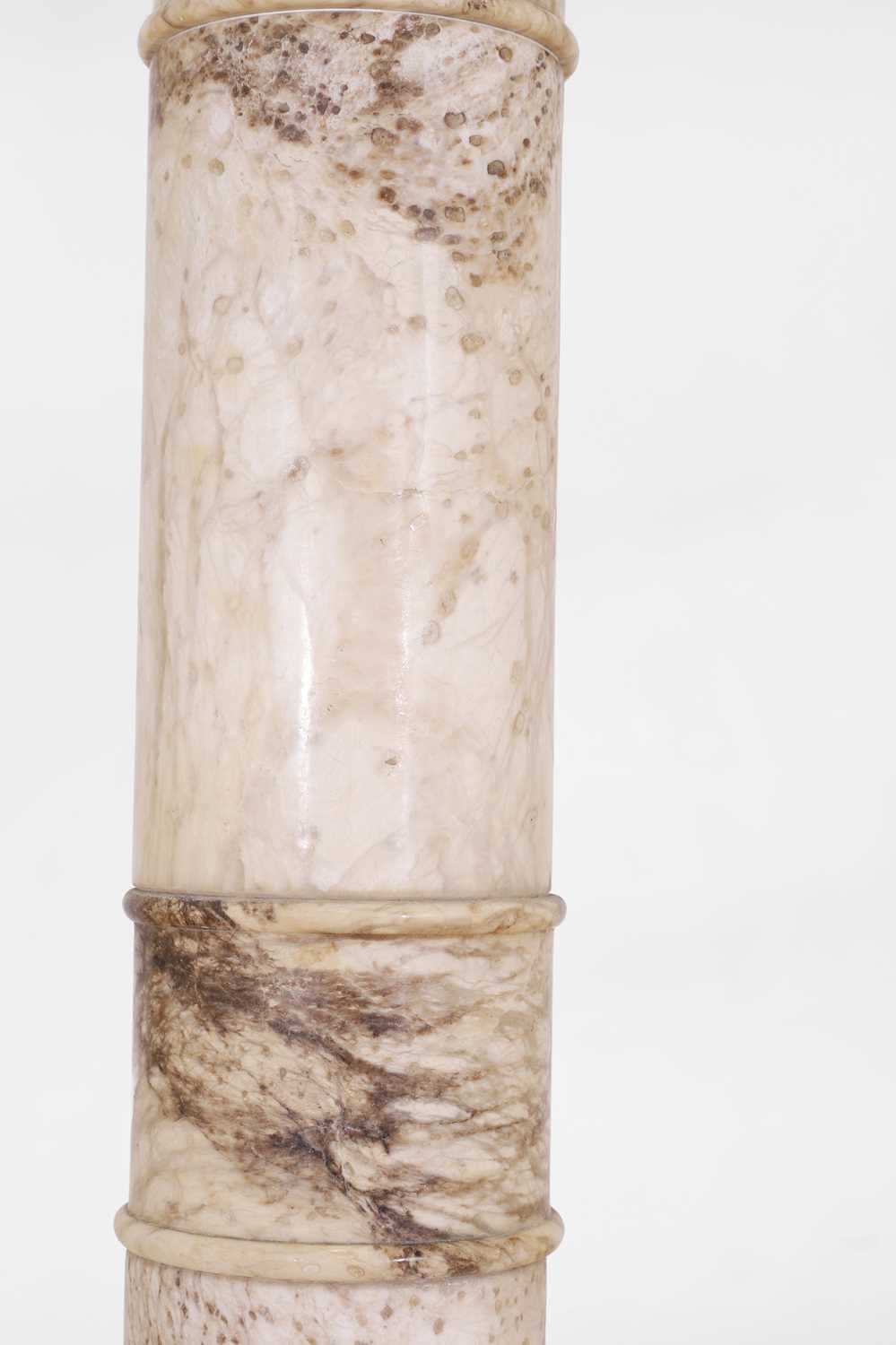 A marble vase and plinth, - Image 4 of 28