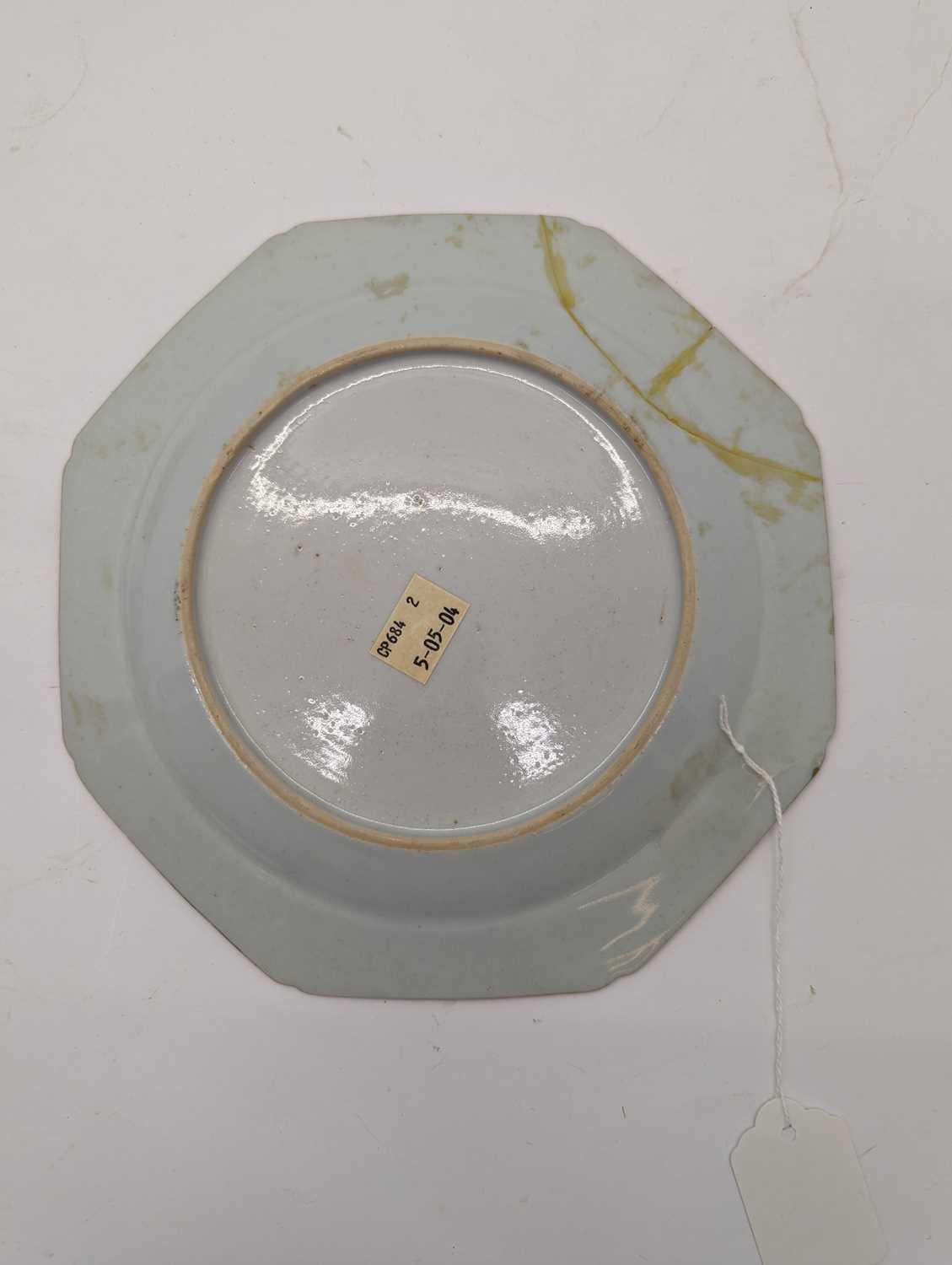 A collection of Chinese export blue and white plates, - Image 8 of 26