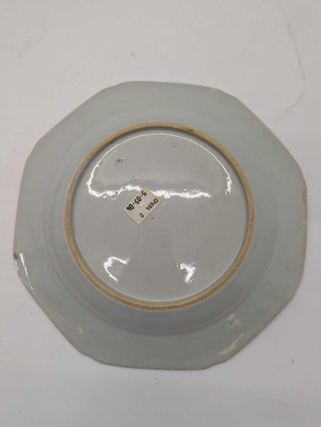 A collection of Chinese export blue and white plates, - Image 11 of 26