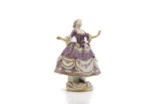 A Sevres style porcelain figure