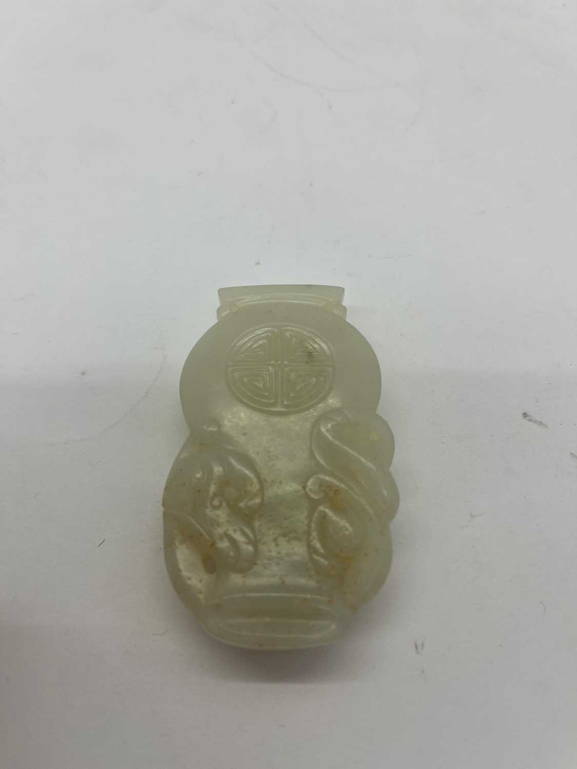 A group of three Chinese jade carvings, - Image 12 of 39