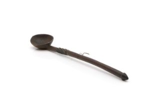 An African wooden spoon,