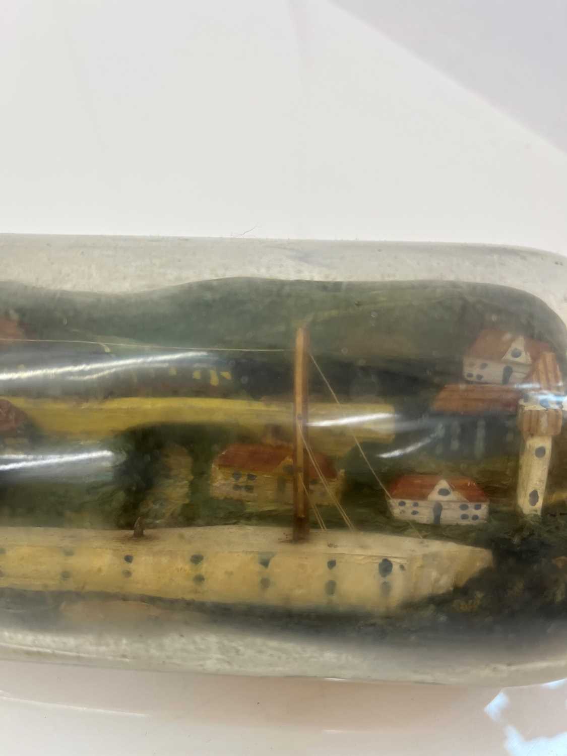 A Victorian ship in a bottle - Image 10 of 15
