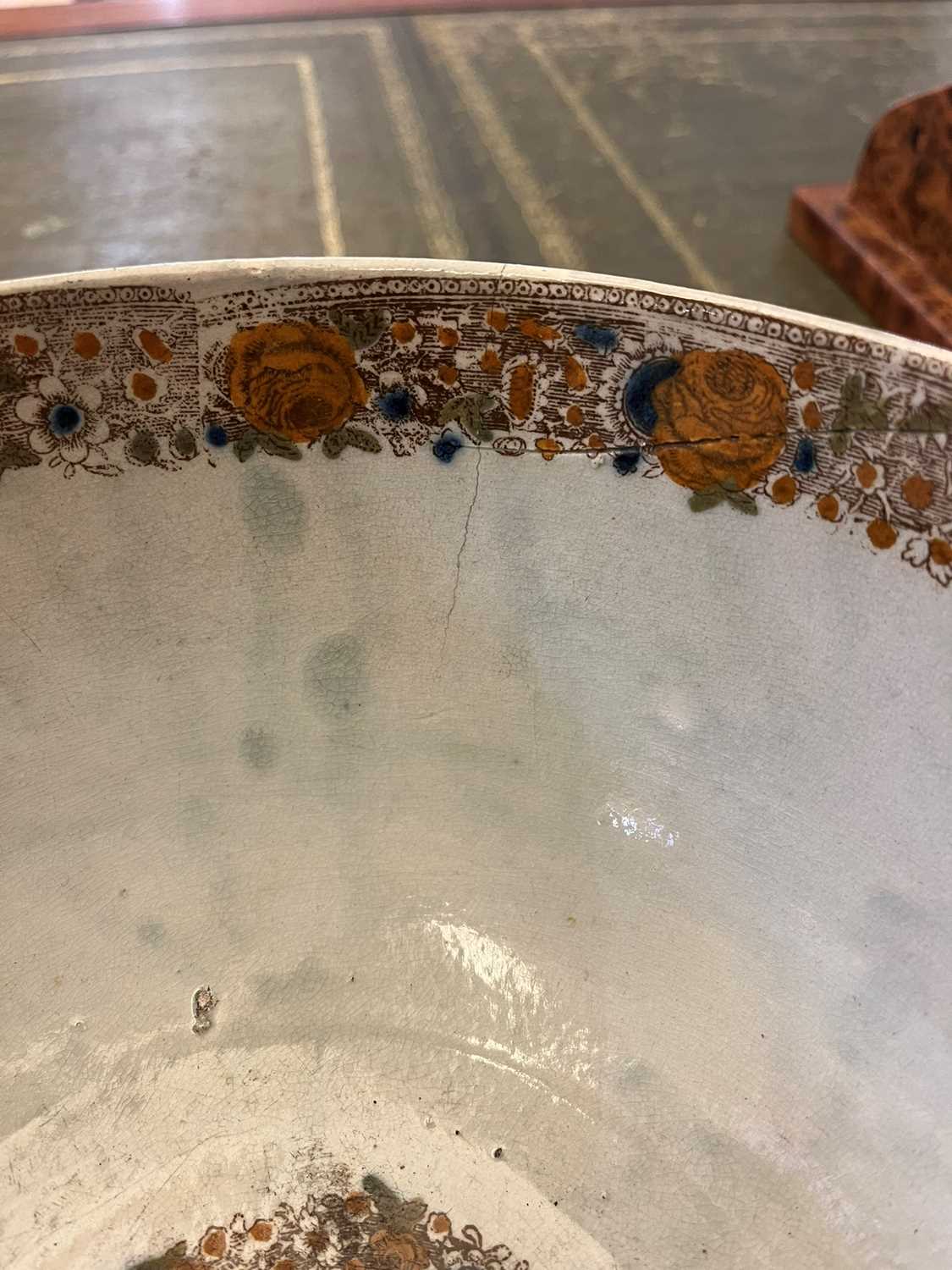 Two delftware tin-glazed earthenware punchbowls, - Image 19 of 22