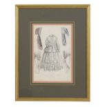 A set of seven French 'Les Journal des Dames et des Demoiselles' fashion prints,