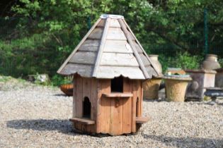 A large wood dovecote