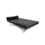 A 'Barcelona' style daybed,