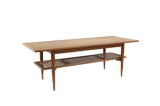 A Swedish teak coffee table,