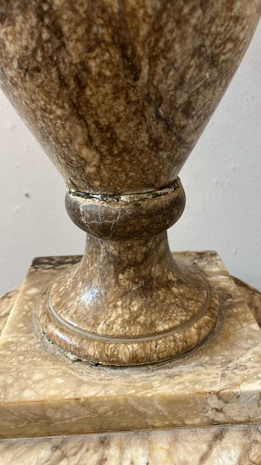 A marble vase and plinth, - Image 27 of 28