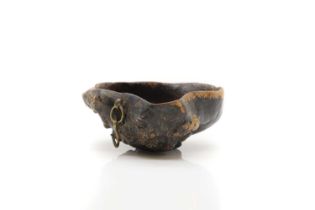 A rootwood bowl,