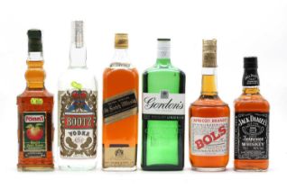A collection of spirits