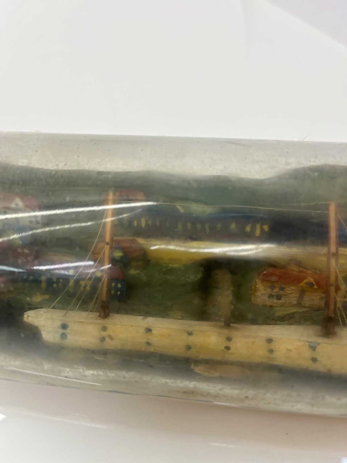 A Victorian ship in a bottle - Image 11 of 15