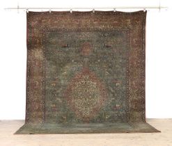 A Persian design carpet,