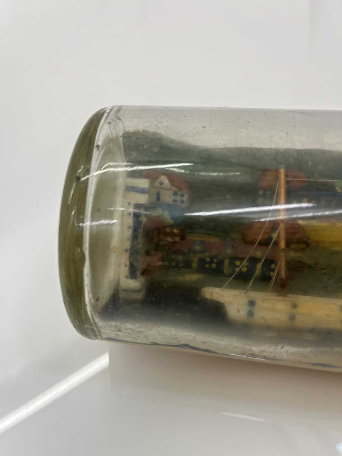 A Victorian ship in a bottle - Image 12 of 15