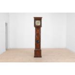 A William and Mary walnut and marquetry longcase clock,