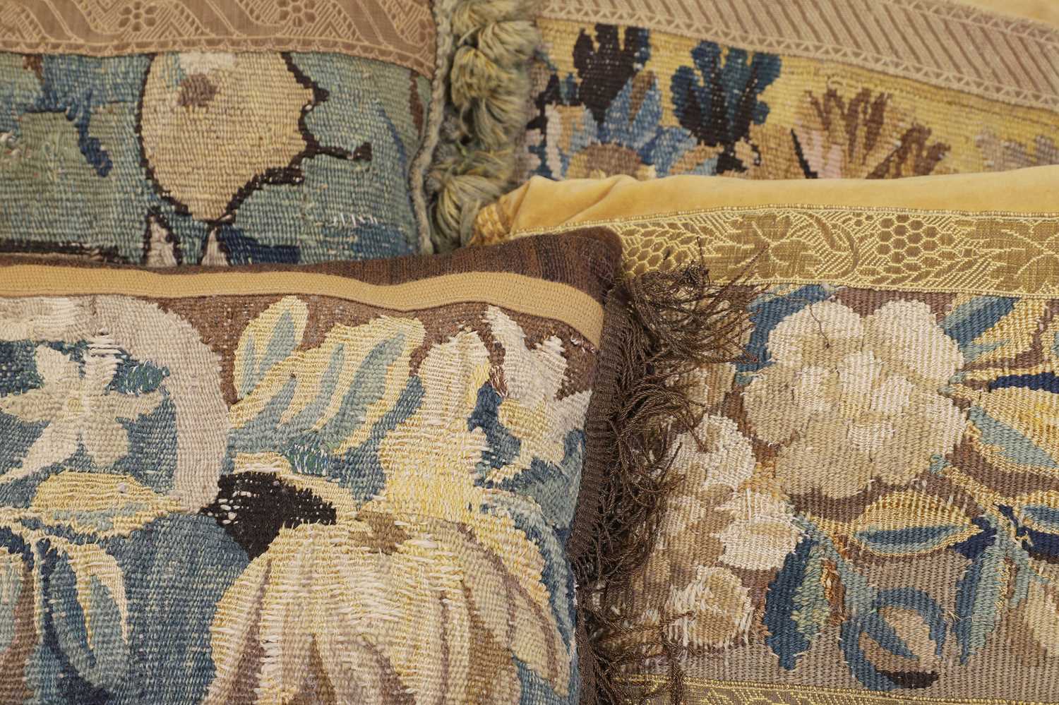 A collection of ten tapestry cushions, - Image 8 of 9