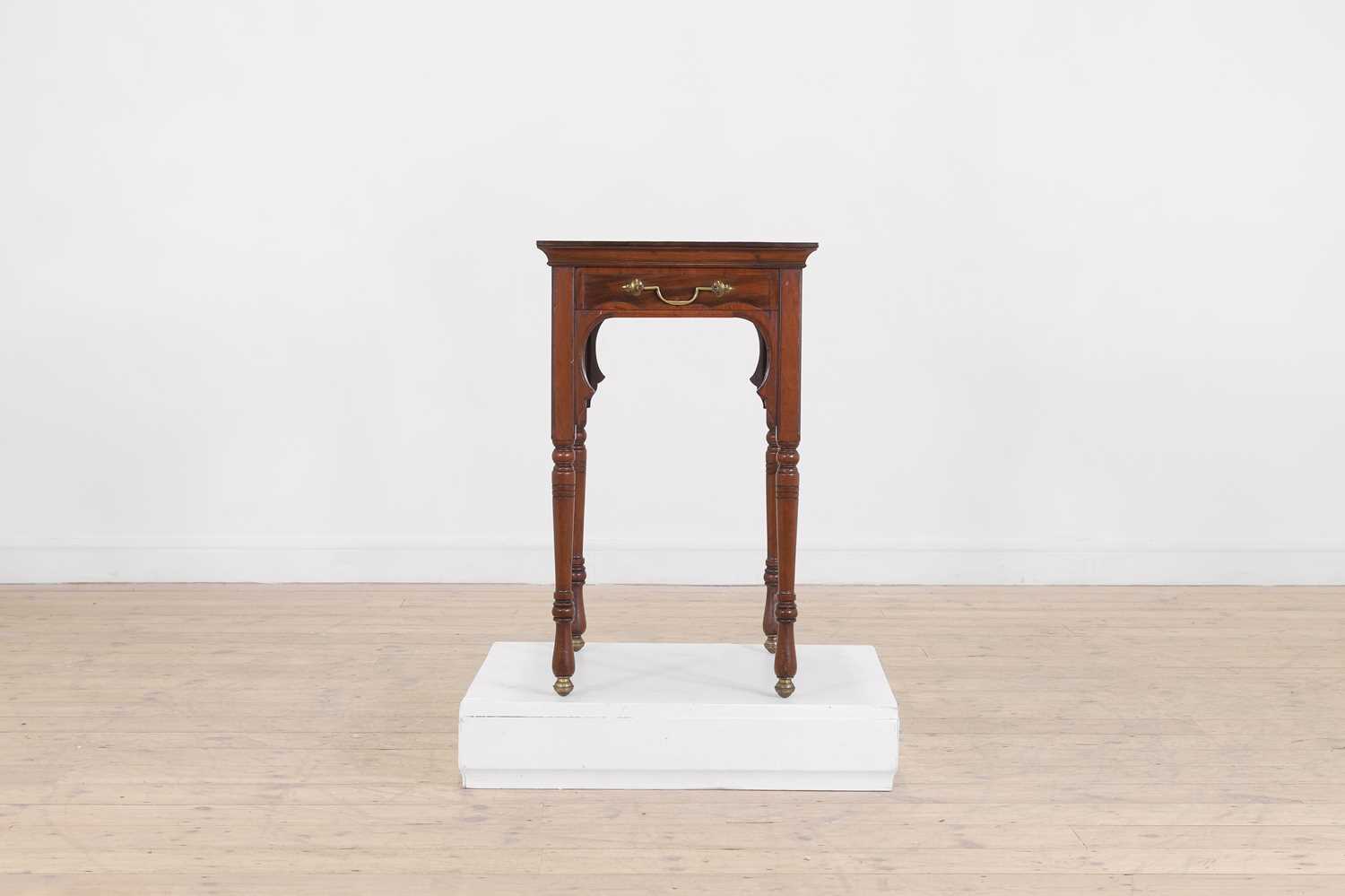 A Victorian Aesthetic Period walnut occasional table, - Image 3 of 6