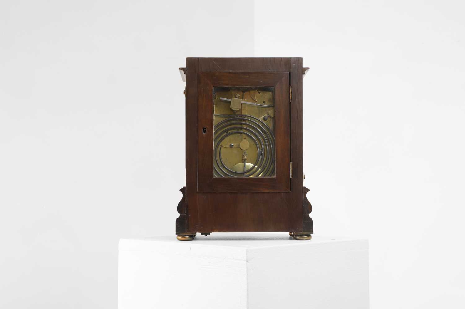 A Regency mahogany bracket clock, - Image 3 of 8