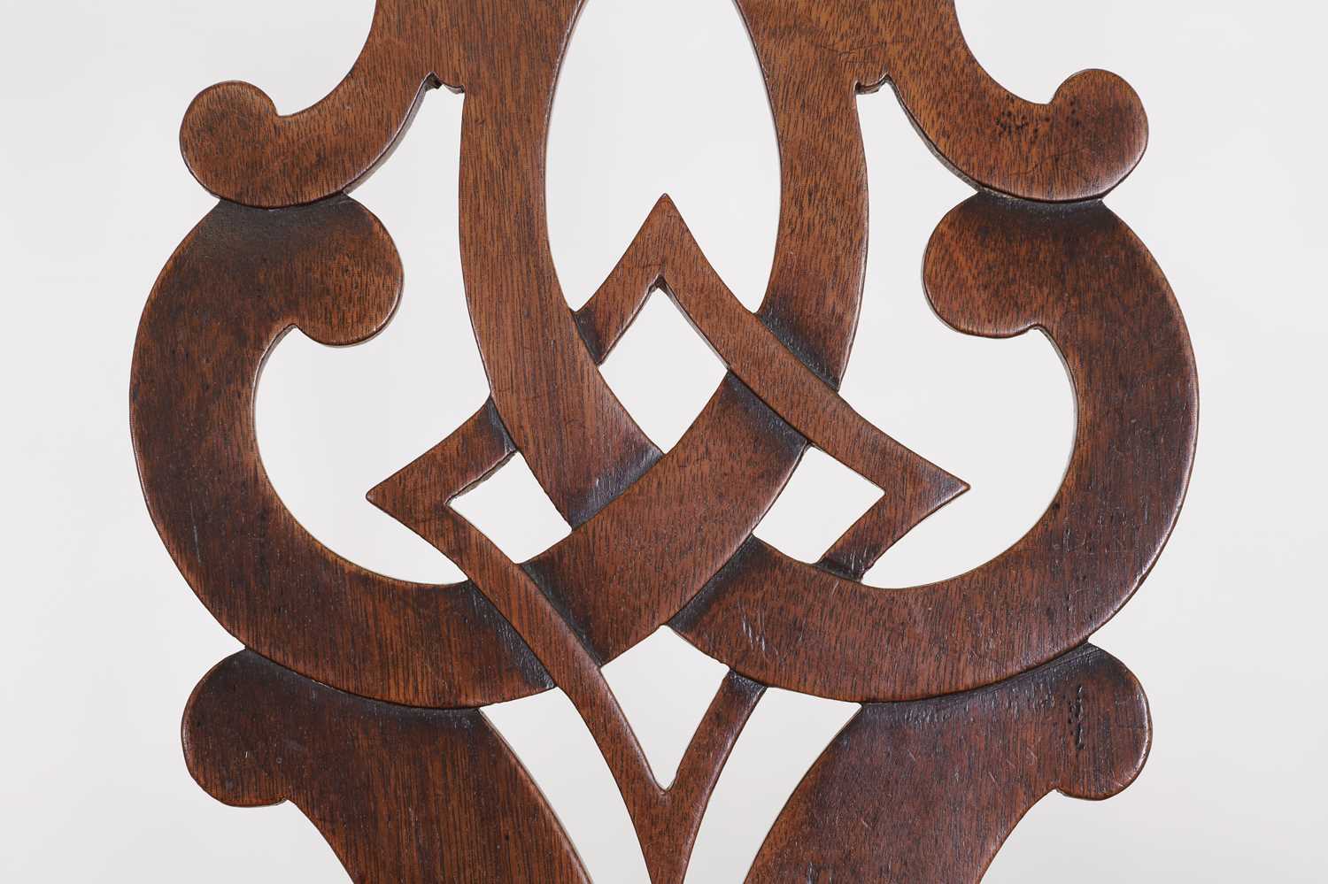 A pair of George II mahogany side chairs, - Image 6 of 8