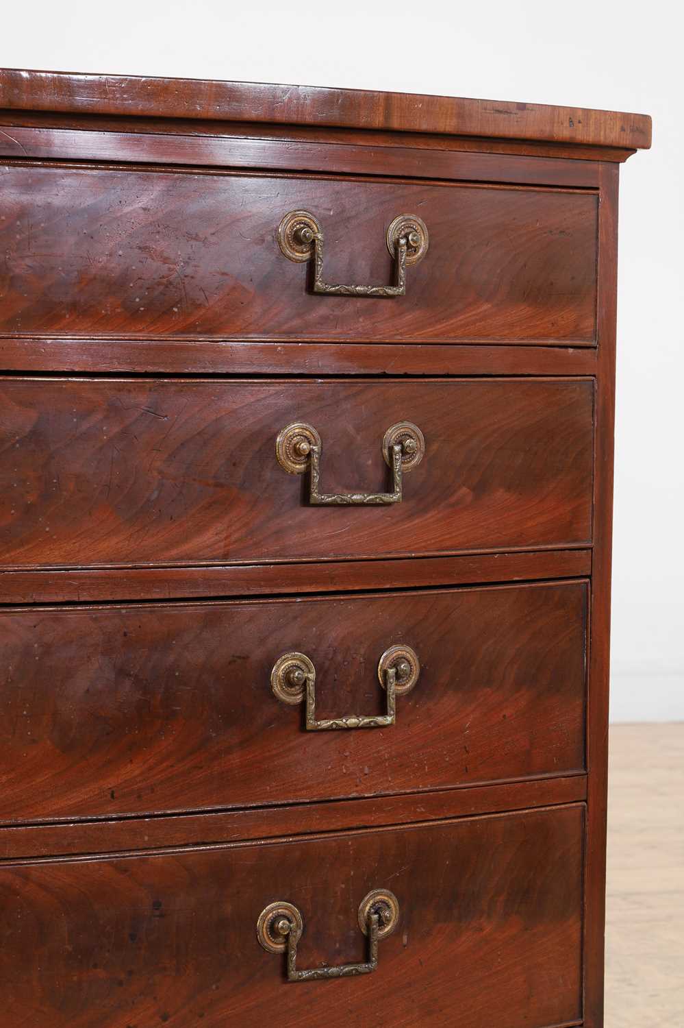 A George III mahogany chest of drawers by Gillows of Lancaster, - Image 8 of 9