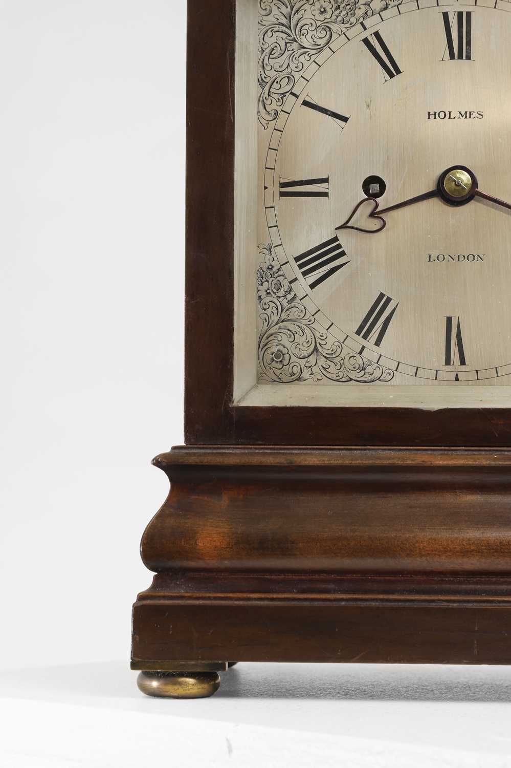 A Regency mahogany bracket clock, - Image 6 of 8