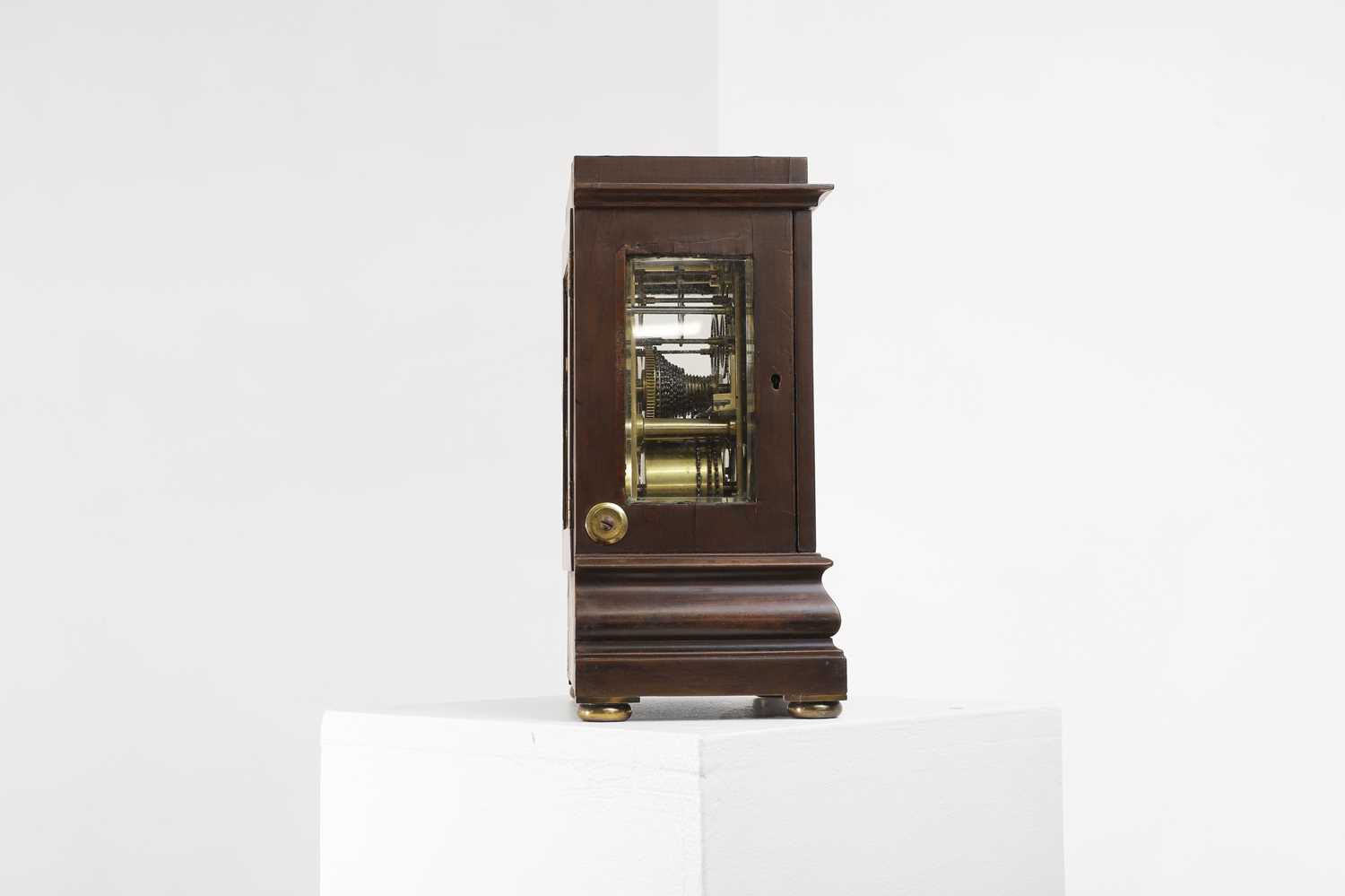 A Regency mahogany bracket clock, - Image 7 of 8
