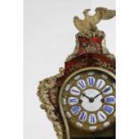 A Louis XV-style gilt-bronze and tortoiseshell bracket clock,