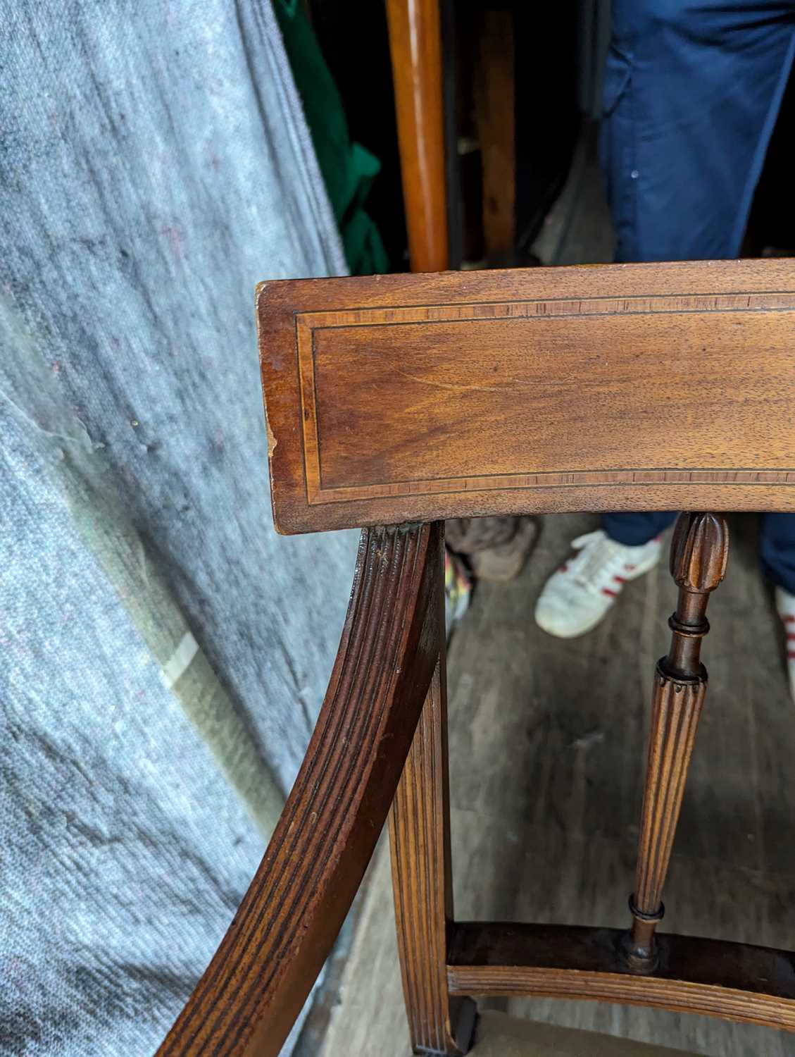 A pair of mahogany bar back chairs - Image 14 of 30