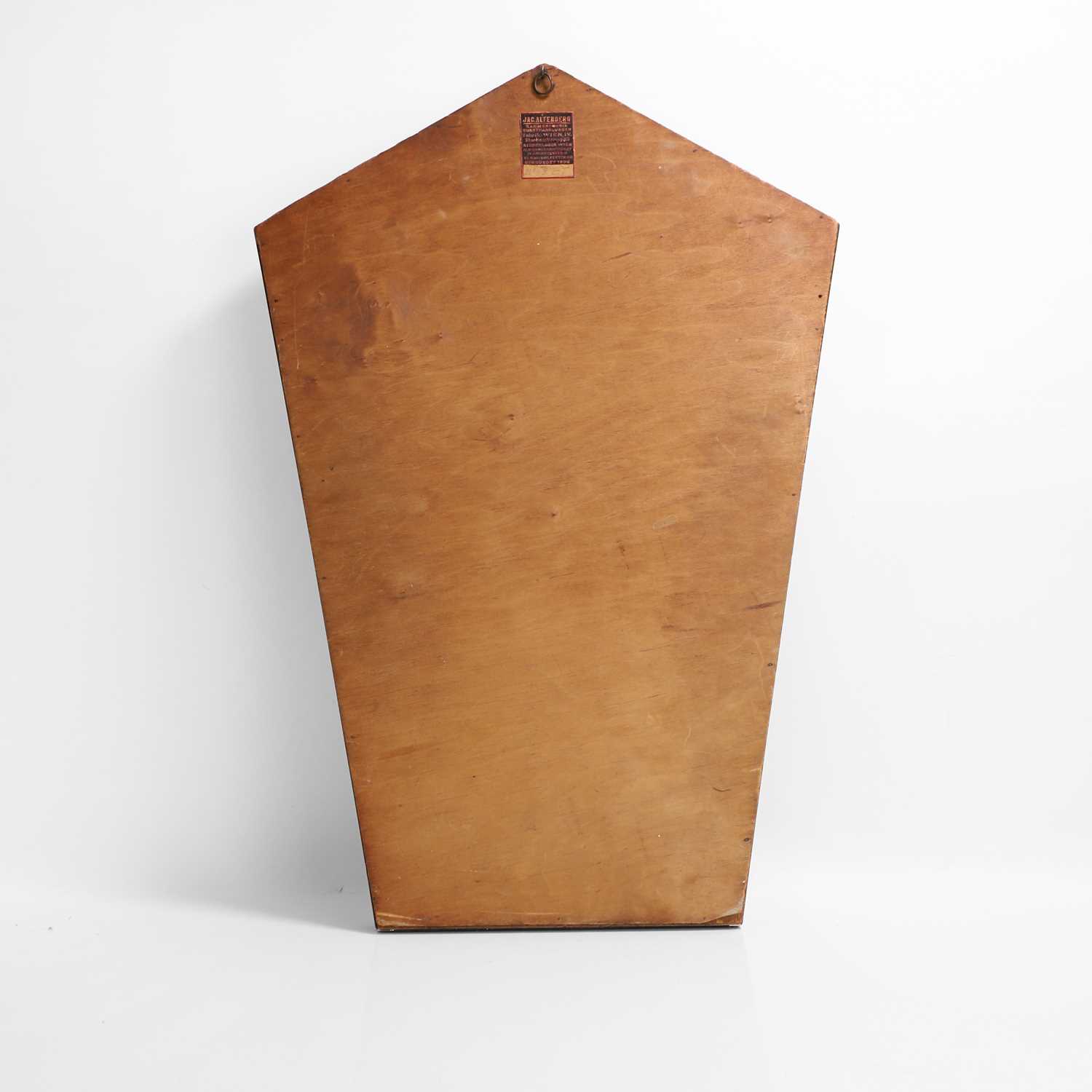 A coffin-shaped mirror, - Image 2 of 3