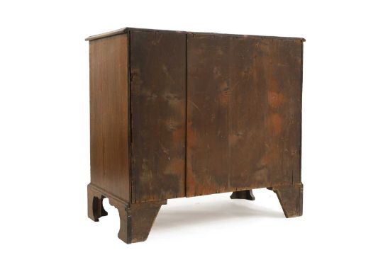 A George III mahogany chest of drawers, - Image 6 of 16