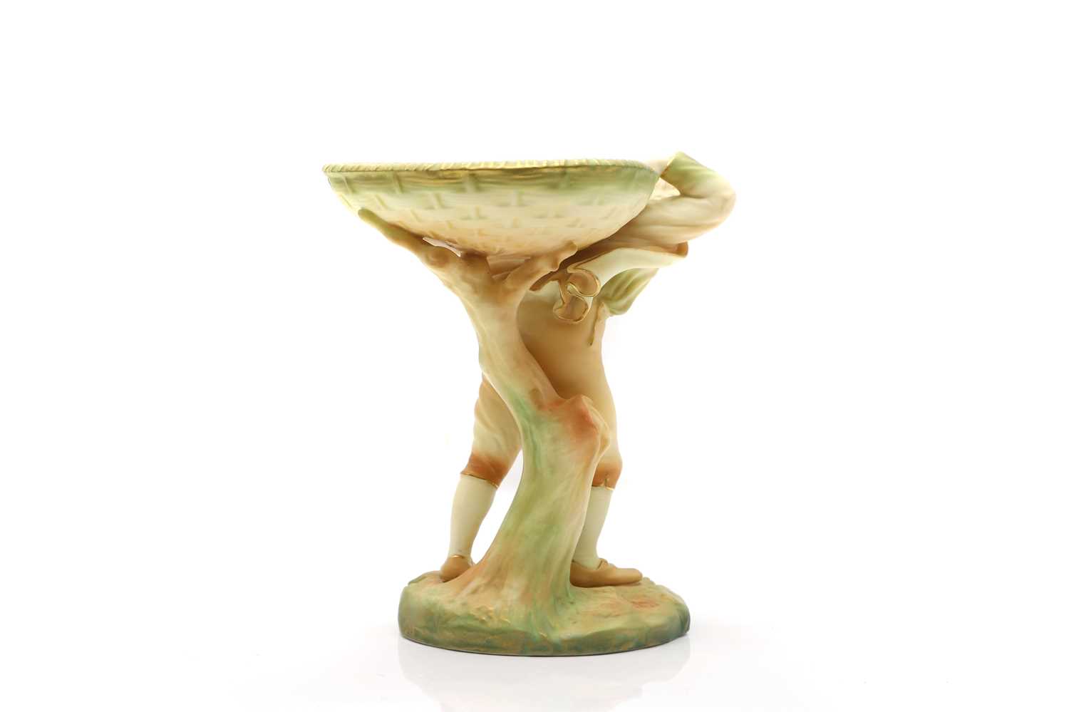 A Royal Worcester figural centrepiece, - Image 2 of 3