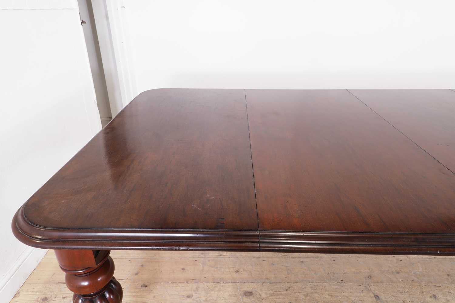 A William IV mahogany extending dining table, - Image 4 of 28