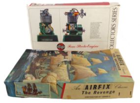 An Airfix Collectors Series Four-Stroke Engine plastic model kit - cat. no. C 701 S, complete in